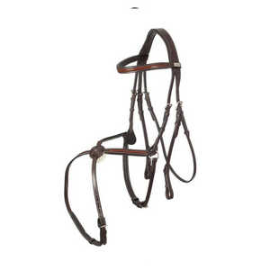 Nueva Brida para Caballo de Alta Calidad, Transpirable, con Materiales de Cuero y Nailon, Colores y Diseños Personalizados, Frontaleras Brillantes, Venta al Por Mayor - Product Image 6