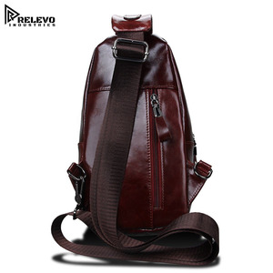 Sac à dos pour ordinateur portable en cuir véritable durable, imperméable, 50-70L, 15,6 pouces, avec sangle détachable, pour hommes, idéal pour les affaires, l'université, les voyages - Product Image 3