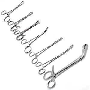 Pinces de maintien de plaque Verbrugge Tuffier Lorna Vulsellum Instruments chirurgicaux en acier inoxydable Orthopédie Gynécologie OEM CE - Product Image 1