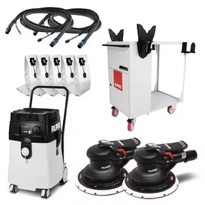 Ponceuse orbitale pneumatique à paume de 3,3 mm de haute qualité, pack double S245EPL EP2CASE, prête à être expédiée - Product Image 1