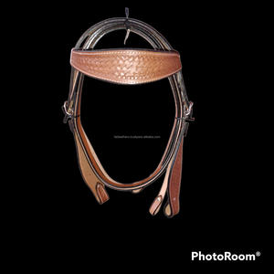 Selle d'équitation western en cuir véritable faite à la main, très vendue, au look élégant, avec un ensemble d'accessoires assorti en vrac - Product Image 6