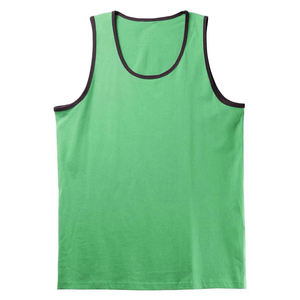 High Quality Custom Men's Gym Tank Top Solid Color Quick Dry Tank Many Options Latest Design Knitted Weaving Customized <b>Logo</b> - Product Image 3