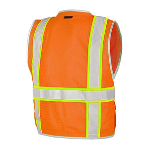 High Visibility Reflective <b>Waterproof</b> Safety Vest Jacket Custom Logo Industrial Security Construction Uniform <b>Work</b> Clothing - Product Image 5