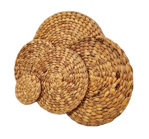 Grossiste Ensemble 6 sous-verres en jacinthe d'eau pour décoration de table pour la cuisine - Product Image 1