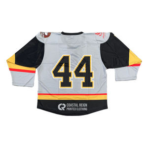 Top Sale Blank Ice Hockey Uniform Top Quality Wholesale Custom Design Ice Hockey Jersey Sublimation Printed Team Hockey Jersey - Product Image 4
