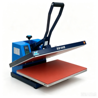 Machine de transfert thermique par sublimation pour t-shirts personnalisés grand format 40x60, machine d'impression textile manuelle haute pression