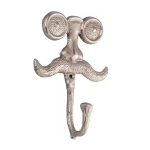 Crochets muraux en métal poli pour entrée, organisateur mural pour suspendre manteaux, chapeaux et sacs - Product Image 6