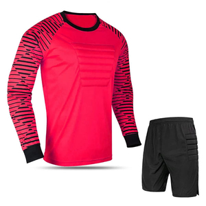 Camiseta de Portero de Fútbol 2026 de Manga Larga, Personalizada con Nombre, 100% Poliéster, Transpirable y de Secado Rápido, Modelo Sweetheart - Product Image 1