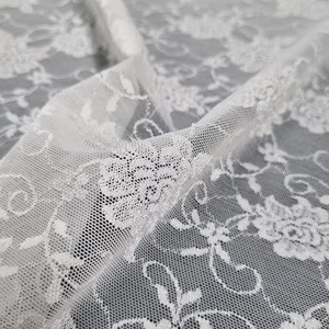 Tela de Encaje Floral con Estampado de Espiral, 137 cm de Ancho, Ligera, Elástica en Toda la Superficie, Spandex/Nailon, Color Personalizado, Calidad Premium Coreana, para Ropa de Dormir - Product Image 2