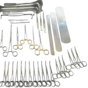 Juego básico de laparotomía de 104 piezas, instrumentos quirúrgicos, kit médico abdominal dorado, acero inoxidable, calidad alemana, por Dentavex - Product Image 5