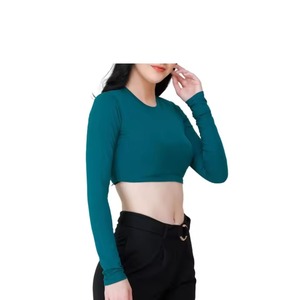 Débardeur court de fitness personnalisé pour femme, respirant, grande taille, coupe classique, pour yoga, gym, entraînement, soutien-gorge de sport, vêtements de sport athlétiques - Product Image 3