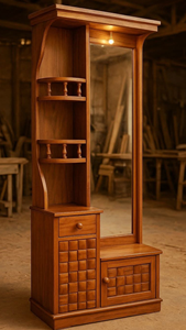 Espejo de cuerpo entero extra grande a prueba de explosiones, espejo de pie tridimensional para uso doméstico, espejo de cuerpo entero irregular personalizable - Product Image 2