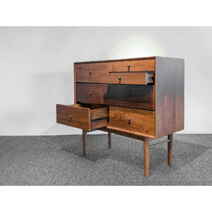 Buffet contemporain minimaliste en teck à 4 portes pour hall d'hôtel et villa - Product Image 4
