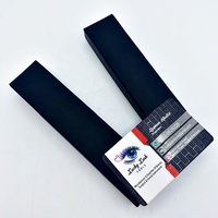 Boîte en carton noir mat pour pince à épiler, étiquette personnalisée, emballage pour extensions de cils, prix abordable pour boîte de pinces à épiler