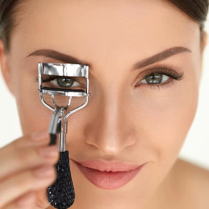 Recourbe-cils professionnel Bling, recourbe-cils brillant avec cristaux, recourbe-cils à large angle, pince à cils cosmétique, beauté des cils - Product Image 5