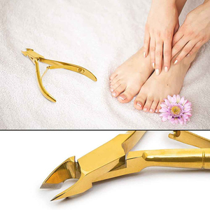 Professional Luxury Stainless Steel Baby Nail Cuticle Nipper Wide Jaw Opening Straight Sharp Tip <b>Heavy</b>-<b>Duty</b> Manual Thick Nails - Product Image 5