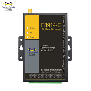 Four-Faith F8914 ZigBee WiFi Router com Módulo <span class=keywords><strong>Data</strong></span> <span class=keywords><strong>Logger</strong></span> para Comunicação e Rede - Product Image 2