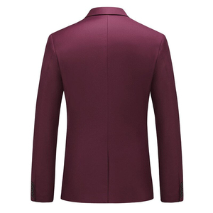 Costume homme de qualité supérieure, coupe ajustée, veste, gilet et pantalon pour le bureau, mariage ou occasions formelles, ensemble de vêtements de cérémonie - Product Image 2