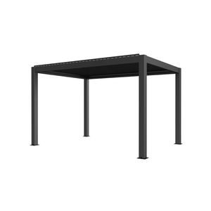 Tenda a Lamelle Motorizzata da Esterno con Luci LED e Telecomando per Patio, Giardino, Pergola e Gazebo - Product Image 1