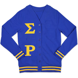 Nouveau style, couleur et taille personnalisées, pull cardigan à manches longues avec logo brodé, pour hommes et femmes, hiver, automne, boutons, sororité, fraternité - Product Image 1