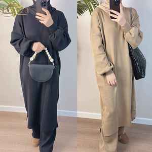 Abaya de Luxe Moderne et Décontractée pour Femme, Style Dubaï, Élégante et Modeste, pour Usage Quotidien, Longue, Manches Longues, Respirante - Product Image 2