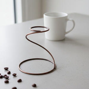 ชั้นวางดริปเปอร์กาแฟโลหะคุณภาพพรีเมียม รุ่น 3009447L ชุบทองแดง - Product Image 6