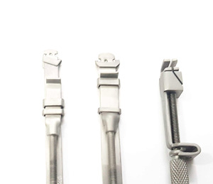 Fixateurs universels Siqveland Nystrom Diner Matrix Band en acier inoxydable de qualité médicale, couleur ivoire, instruments dentaires manuels - Product Image 5
