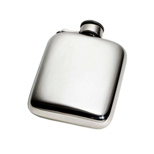 Petaca de Metal Grabada Personalizada con Monograma, Petaca de Metal de Primera Calidad a Precio Económico - Product Image 1