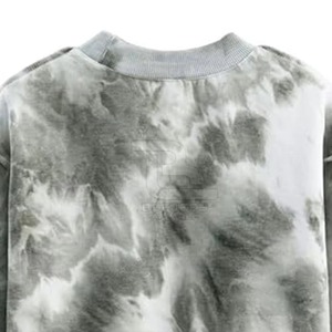 Sweat-shirt court pour femme avec logo personnalisé, style streetwear décontracté, haut tendance, prix de gros - Product Image 6