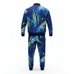 Ensemble de survêtement de football personnalisé pas cher 100% polyester, uniforme de club de football imprimé par sublimation 240g, séchage rapide, respirant, short - Product Image 2