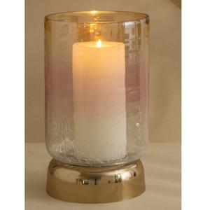 Porte-bougie pour Noël et mariages, design unique, finition cuivre, aspect royal, support de bougie élégant - Product Image 2