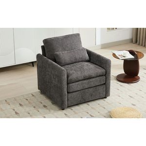 Sillón Acolchado Acogedor de 31.9 Pulgadas, Sofá Nube Extra Grande y Cómodo con Cojín Doble, Sofá Individual con Cojín de Felpa para Sala de Estar - Product Image 4