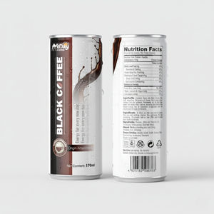 Café noir vietnamien de qualité supérieure, boisson en canette de 250 ml, café instantané eDay prêt à boire, prix de gros d'usine OEM ODM - Product Image 4
