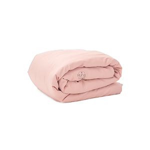 RUNA Funda de Edredón de Algodón Rosa 300 Hilos Tejido Liso Teñido Moderno para el Hogar Lavable para Hotel y Hogar - Product Image 1