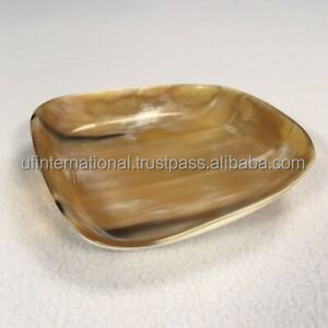 Vente en gros de porte-savon indien en corne de boeuf de la meilleure qualité pour salle de bain du fabricant indien meilleur design artisanal - Product Image 5