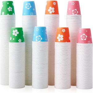 Confezione da 800 Bicchieri Usa e Getta da 3 oz, Bicchieri di Carta Colorati per Feste, Picnic, Barbecue, Viaggi ed Eventi - Product Image 1