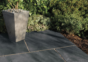 Losas de Pavimento de Piedra Caliza Negra GROCON |   Baldosas de Piedra Natural para Patio y Jardín |   Acabado dividido |   Diseño Moderno |   Cortado a Medida | - Product Image 4