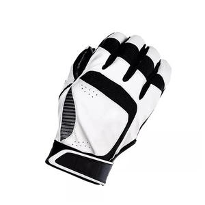 Gants de cricket personnalisés sur mesure, design OEM, haute qualité, tissu non tissé respirant, fermeture auto-agrippante - Product Image 1