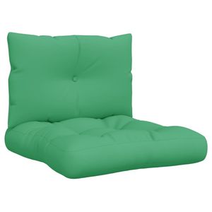 Coussin de palette extérieur 100 % polyester vert, matériaux résistants à l'eau, oreillers et coussins d'extérieur élégants - Product Image 2