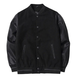 Custom Made <b>Men's</b> Varsity <b>Jackets</b> <b>Long</b> Sleeves New Design Premium Quality Customized Colors Front Quick Dry Streetwear Winter - Product Image 1