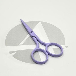Tijeras de bordado de grado industrial, venta al por mayor, mango de diseño de acero inoxidable, herramienta de corte de borde liso dentado para tela de papel - Product Image 1