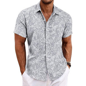 Design Your Own Logo Men Summer Shirts Fashion Wear Latest Design Men Summer Shirts For Adult - Product Image 1