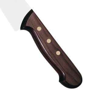 Couteaux de chef haut de gamme avec manche ergonomique en bois naturel et triple rivet pour la découpe et la préparation culinaire quotidiennes - Product Image 5