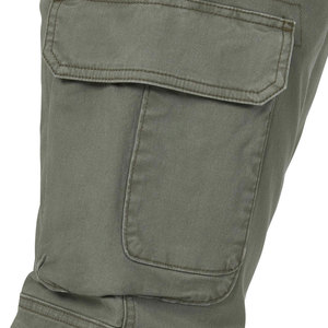 Pantalons cargo pour hommes au design tendance avec logo personnalisé, taille élastique, pantalons de jogging en tissu respirant, vente en gros OEM de pantalons cargo pour hommes - Product Image 5