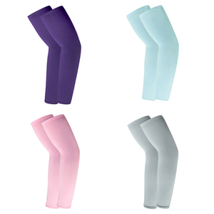 Manchons de compression sportifs unisexes personnalisés à motif camouflage géométrique, protection solaire UV et effet rafraîchissant - Product Image 2