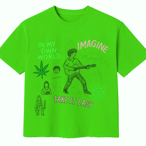 เสื้อยืดคอตตอนแขนสั้นผู้ชายลายวาดมือคุณภาพดีที่สุด ทรงปกติ ดีไซน์คอกลม สวมใส่สบาย - Product Image 6