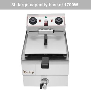 Friggitrice Monoblocco in Acciaio Inox con Rubinetto, Capacità Totale 12.5qt/11.8l, Sostituisce l'Anteriore Modello 55201313 EH101V 8.5QT/8L, 17 - Product Image 3