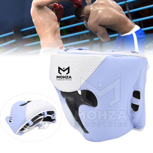 Protège-tête en cuir unisexe de qualité supérieure pour MMA et boxe - Résistant et imperméable - Product Image 6