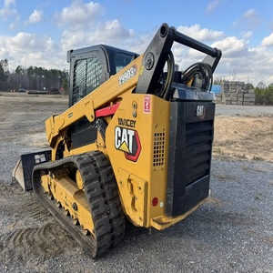Chargeuse compacte sur chenilles Premium Cat 299D3, machine robuste et puissante pour la construction, l'agriculture, l'aménagement paysager et les travaux quotidiens sur chantier - Product Image 3