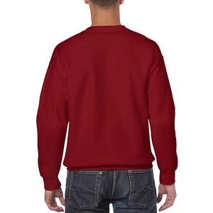 Custom Unsex Maroon Sweatshirt Blank Plain Crewneck Pullover Casual <b>Fleece</b> Warm <b>Sweater</b> Mens Wholesale - Product Image 2